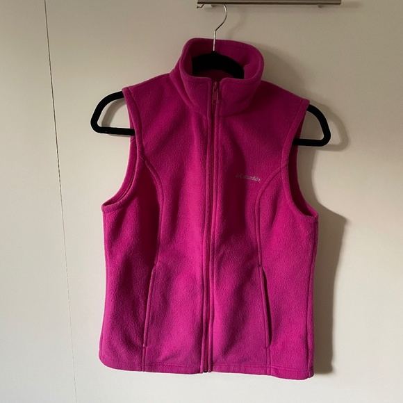 Columbia Full Zip Fleece Vest Jacket 